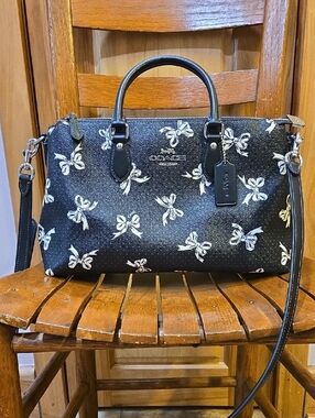 Coach Georgia Satchel In Bows